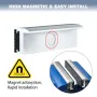 2pcs Vise Jaws with Rare Earth Magnets Universal Soft Vice Jaws Pads Covers with Strong Magnetic Multi-Purpose Protector for Any Metal Vice