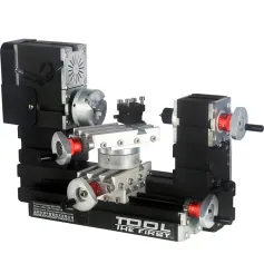 Mini torno rotativo de metal de 60 W com plugue UE, torno de madeira, 12.000 RPM, retificador de serra de vaivém motorizado, torno de madeira e metal
