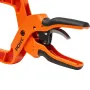 Pony Jorgensen Hand Clamp 2Inch 4Inch Sturdy Steel Spring Plastic One-Handed Operation Non-Marring Jaws Secure Clamping