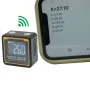 ETOPOO Mini Pocket Inclinometer with Bluetooth Digital Display Angle Measuring Slope Meter for Surveying Construction and Engineering Projects