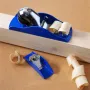Mini Carpenter Plane Cast Iron Adjustable Trimming Hand Push Plane for Woodworking DIY Crafts Available in Two Sizes 26mm and 42mm Blades