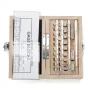 32pcs Steel Metric Gauge Block Lathe Gauge Grade 0 Slip Jo Blocks 1.005-50mm Measure Tools
