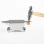 Stainless Steel Horn Anvil Bench Block for Jewelry Making Cast Iron Practical Tool for Wire Bending and Metal Forming