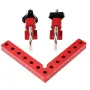 Veiko Woodworking Precision Clamping Square L-Shaped Auxiliary Fixture Splicing Board Positioning Panel Fixed Clip Carpenter Square Ruler Woodworking Tool