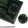 Energy Efficient Seedling Heat Mat with Six-Stage Adjustable Temperature Controller Plant Germination Heating Pad Perfect for Indoor Gardening and Hydroponics