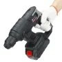 Doersupp Cordless Rotary Hammer Rechargeable Electric Hammer Impact Drill Power Tool W/ None/1/2 Battery For Makita