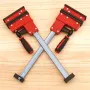 2 Packs 16 Inch Heavy-duty Parallel F Clamps Bar Clamps 95mm Throat Depth 700KG Clamping Force for Woodworking and Metalworking