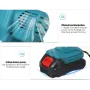 DOERSUPP 1000W 6Inch One Hand Cordless Electric Chain Saw Wood Mini Cutter Saw Woodworking W/1 or 2 Battery For Makita18V