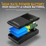 FNIRSI SWM-10 0,25 mm puntlasapparaat 4 versnellingen instelbaar DIY mini puntlasapparaat met dubbele puls 18650 accu lasapparaat ingebouwde 5000 mAh accu
