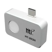 HT-203H Thermal Imaging Camera 256x192 Display 25Hz -15°C to +550°C USB Type-C Portable High Resolution Infrared Camera
