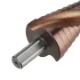 Drillpro HSS-Co M35 Kobalt Kademeli Matkap Ucu Üçgen Saplı 4-12/4-20/4-32mm Spiral Flüt Kademeli Matkap