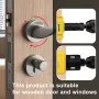 1-3/8\ - 1-3/4\ Door Lock Installation Kit with Guide Template and Door Lock Hole Saw for Wooden Doors/Windows