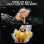 Digital Microscope 4.3inch Screen 50-1000X Magnification 2MP Resolution Long-Lasting 2000mAh Battery Ideal for Detailed Exploration and Research