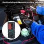 Car Relay Tester 12V/24V Car Circuit Tester with LED Screen 4pin/5pin Car Relay Tool Jit with Large Capacity Battery