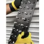 Identibolt Bolt and Nut Identifier Gauge 4x20 Inches Anodized Grey Aluminum Fastener Measurement Tool with Laser Etched Markings and Twin Rulers for Ultimate Precision
