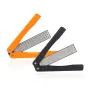 DMD Portable Double Side Grindstone Professional Kitchen Sharpener for Pocket Folding Knife Sharpening Stone Sharpener Diamond