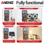 ANENG SZ309 SZ309pro Digital Multimeter AC DC Voltage Current Tester 600V 10A Resistance Capacitance Frequency Measurement Backlit Display Portable