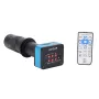 HAYEAR 4K Industrial Microscope Camera HDMI USB Outputs 180X C-mount Lens 144 LED Light Big Boom for PCB Repair Soldering