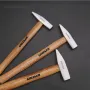 GREENER Carbon Steel Geological Hammer Rock Pick Hammer Wood Handle Hand Tools