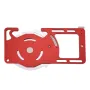 ENJOYWOOD Aluminum Alloy Adjustable Track Square Track Saw Rail Guide Rail Track Square Track Engraving Machine Woodworking Tools