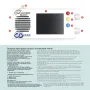 3.2 Inch TEF6686 Full Band Radio Dual Speaker Stereo Medium Wave Short Wave FM MW Radio With 5000MAH Lithium Battery