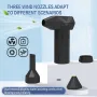 High-Speed Turbofan Cordless Air Blower 130,000RPM 7500mAh Peak Battery 3 Speed Adjustable Portable Vacuum USB Charging for Car and Home