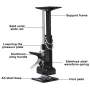 2PCS Cabinet Jack for Installing Adjustable 0-23.4 Inches Construction Jack Hand Lifting Jack Tool Cabinet Lift Drywall Lift
