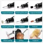 Electric Engraving Pen Kit Portable Mini Nail Rig Tool DIY Spin Etch Pen for Engraving Glass Metal Jewelry Wood Stone Nail Art