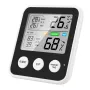 High-Precision Lcd Electronic Digital Display Indoor Temperature And Humidity Meter Multi-Functional Household
