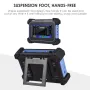 Hantek TO1112C Rechargeable Portable Oscilloscope Multimeter 2-Channel 110MHz Bandwidth 250MSa/S Sampling Rate 8M Storage Depth 7-inch TFT LCD Digital Storage Oscilloscope Arbitrary Waveform Generator with Tool Bag