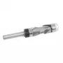 LAVIE 1/4\ Shank Woodworking Solid Carbide CNC Router Bit Spiral Compression Top Bearing Flush Router Bit Ideal for Carving Trimming Milling