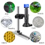 HAYEAR HY-5100 24MP Digital Microscope Camera 180X Lens HDM USB LED Ring Light for Mobile Phone Repair Soldering Tools