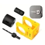 1-3/8\ - 1-3/4\ Door Lock Installation Kit with Guide Template and Door Lock Hole Saw for Wooden Doors/Windows