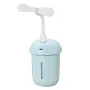 DC 5V 2W USB Humidifier 200mL Air Purify Water Meter Cooler Fan Mushroom Night Light Lamp