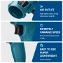 Drillpro Turbine Blower Brushed Motor Compatible with Battery Lightweight and Powerful Infinitely Variable Speed Control High-Efficiency Air Outlet