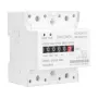 SINOTIMER Din Rail Single Phase Electronic Energy Meter AC 220V 100A kWh Counter Consumption Analog Electricity Gague Wattmeter 50HZ
