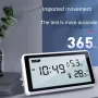 2 Adet Deli Elektronik Termometre Higrometre Hava İstasyonu Yüksek Hassasiyetli 0.1℃ Sıcaklık Nem LCD Ekran Saat Fonksiyonu Uzun Pil Ömrü - Nihai Kapalı Hava İzleme İstasyonu