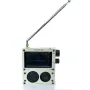 Malahiteam 10D 50K-2GHZ SDR Radio DSP Receiver with 3.5\ Capacitive Touch Screen AM/SSB/NFM/WFM Modes Superior Sound Quality Enhanced HF Reception and Large Capacity 2500mAh Battery for Outdoor Use