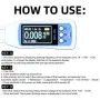 Pinzetta a ponte per tester LCR mini QPL 3S con display da 1,14 pollici, frequenza operativa da 100 Hz a 10 kHz, misura capacità, induttanza e resistenza, batteria a lunga durata per misurazioni accurate.