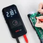 BSIDE A10 ミニスマートマルチメーター 3.2インチカラースクリーン デジタル 9999カウント True RMS マルチメーター 内蔵充電式リチウム電池電圧テスター