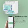 Tuya WiFi 3P4W Elektrik Enerjisi Ölçer Üç Fazlı Tekrar Kapatma Anahtarı Akıllı Tekrar Kapatma Koruyucusu