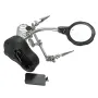 Multifunctional Electric Soldering Station Auxiliary Clamp Electric Iron Double Led Light Industrial Maintenance Bracket Type Magnifying Glass