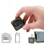 ETOPOO Mini Pocket Inclinometer with Bluetooth Digital Display Angle Measuring Slope Meter for Surveying Construction and Engineering Projects
