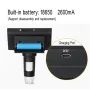 DM4 1000X Digital Microscope 4.3\ HD LCD with 32GB Card Metal Bracket Magnifying Loupe Camera Lens 2MP Adjustable LED Microscope