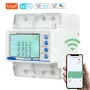 Tuya WiFi 3P4W Elektrik Enerjisi Ölçer Üç Fazlı Tekrar Kapatma Anahtarı Akıllı Tekrar Kapatma Koruyucusu