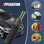 PWG-1 Cordless Plastic Welding Gun 300W 2600mAh Battery Heats in 3-5s for Crack Repair and Hot Cutting
