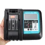 DC18RC Fast Lithium-Ion USB Battery Charger LED Display BL1830 BL1840 BL1850 For 14.4V 18V Mak Battery