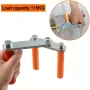 Handling Tool Quick Clip for Drywall Wood & Stone Boards Double Hand Lifting Fixture Plate Lifter Manual Lifting Clamps