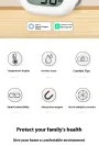 Leiss Higrometre xiaomi Mi Home APP -20¡ãC ila 70¡ãC Akıllı Termometre LCD Ekran Mi Home Entegre Akıllı Sensör