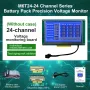 SUNKKO M6T24 Battery Pack Precision Voltage Monitor 24 Channels 5V Range 5.0-Inch LCD Real-Time Monitoring Automatic Analysis